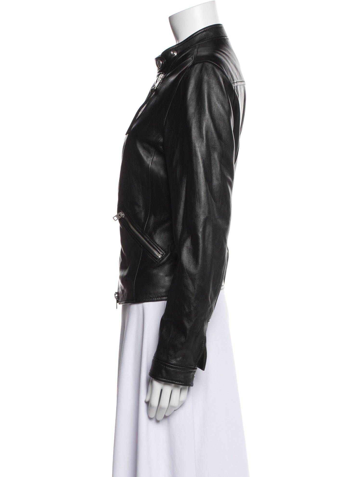 Coach Leather Biker Jacket
