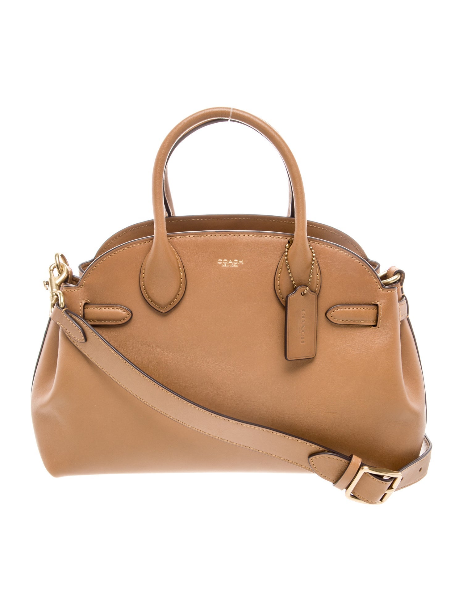 Coach Leather Handle Bag