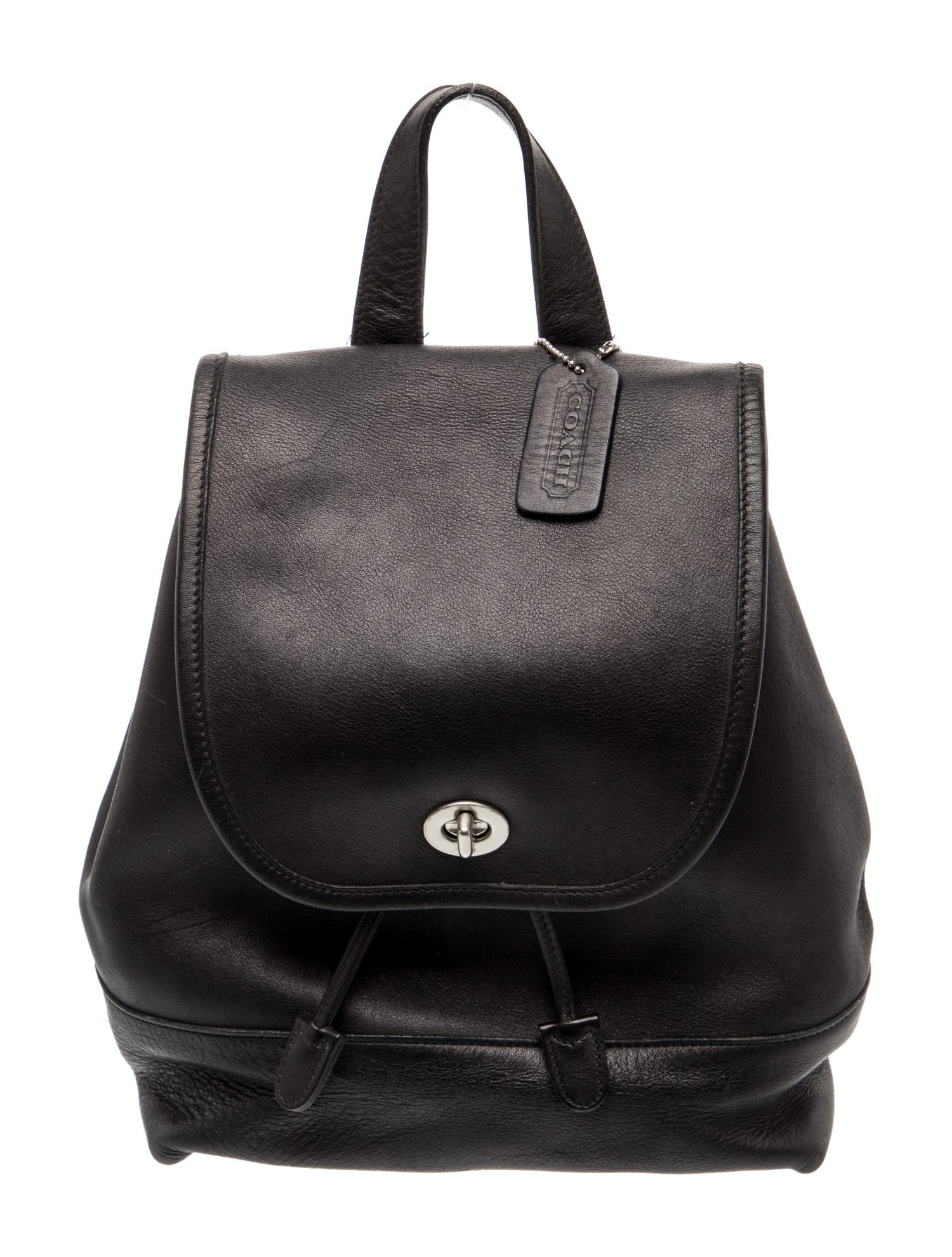Coach Leather Backpack
