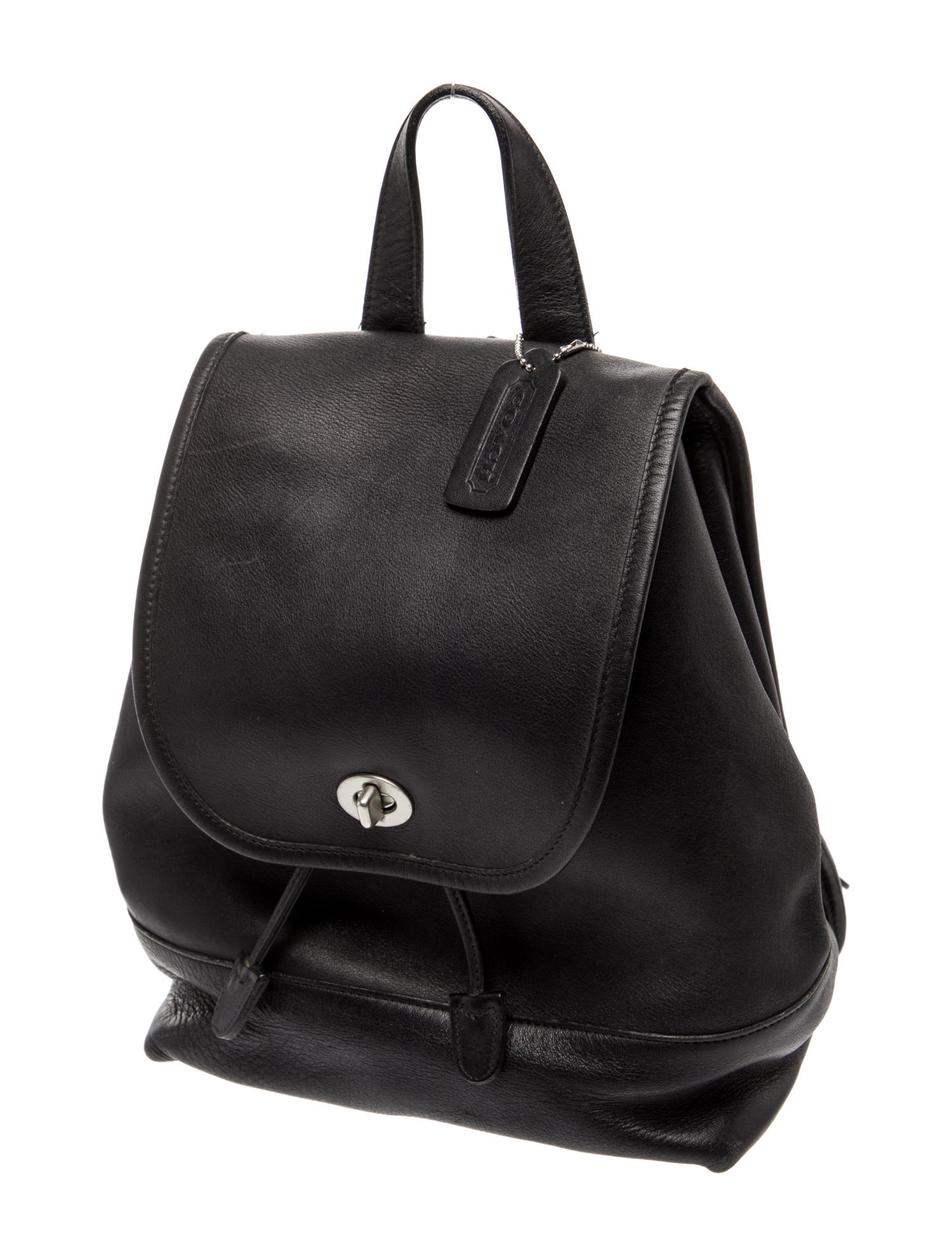 Coach Leather Backpack