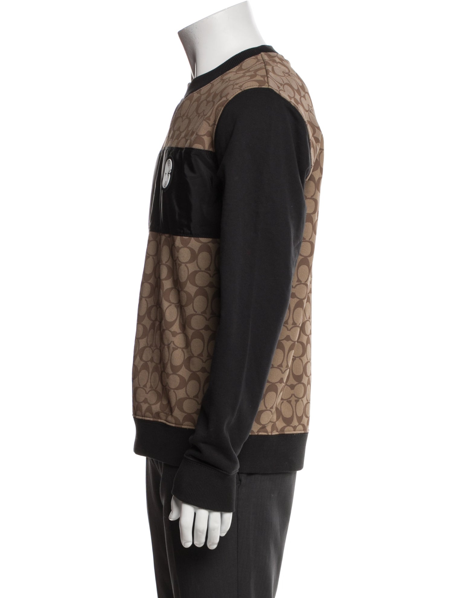 Coach Printed Crew Neck Sweatshirt