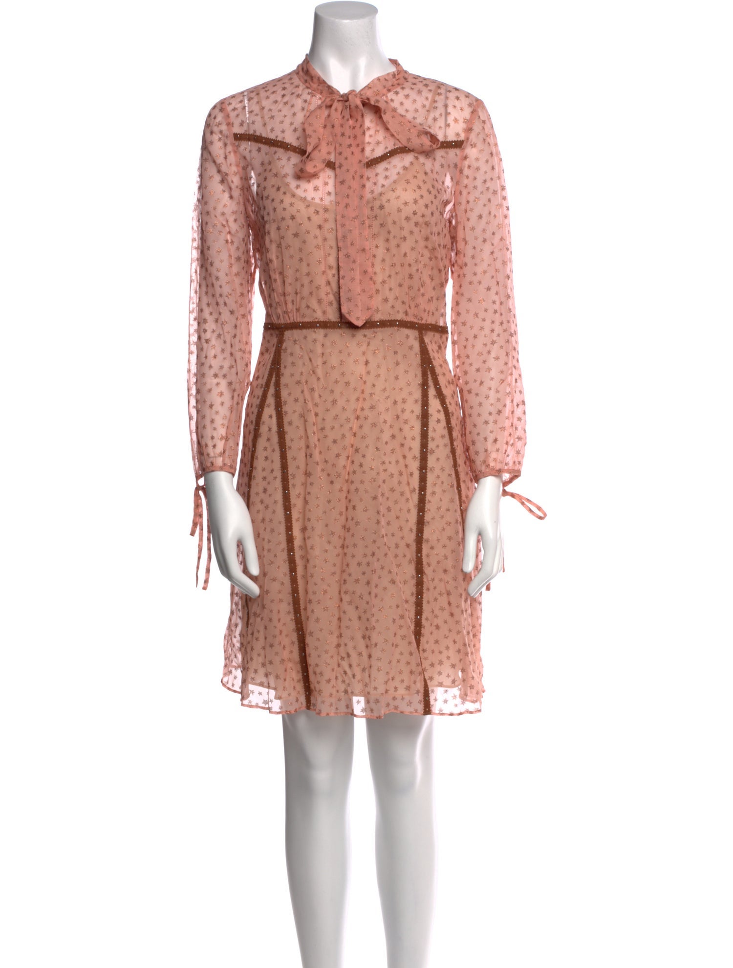 Coach Printed Mini Dress