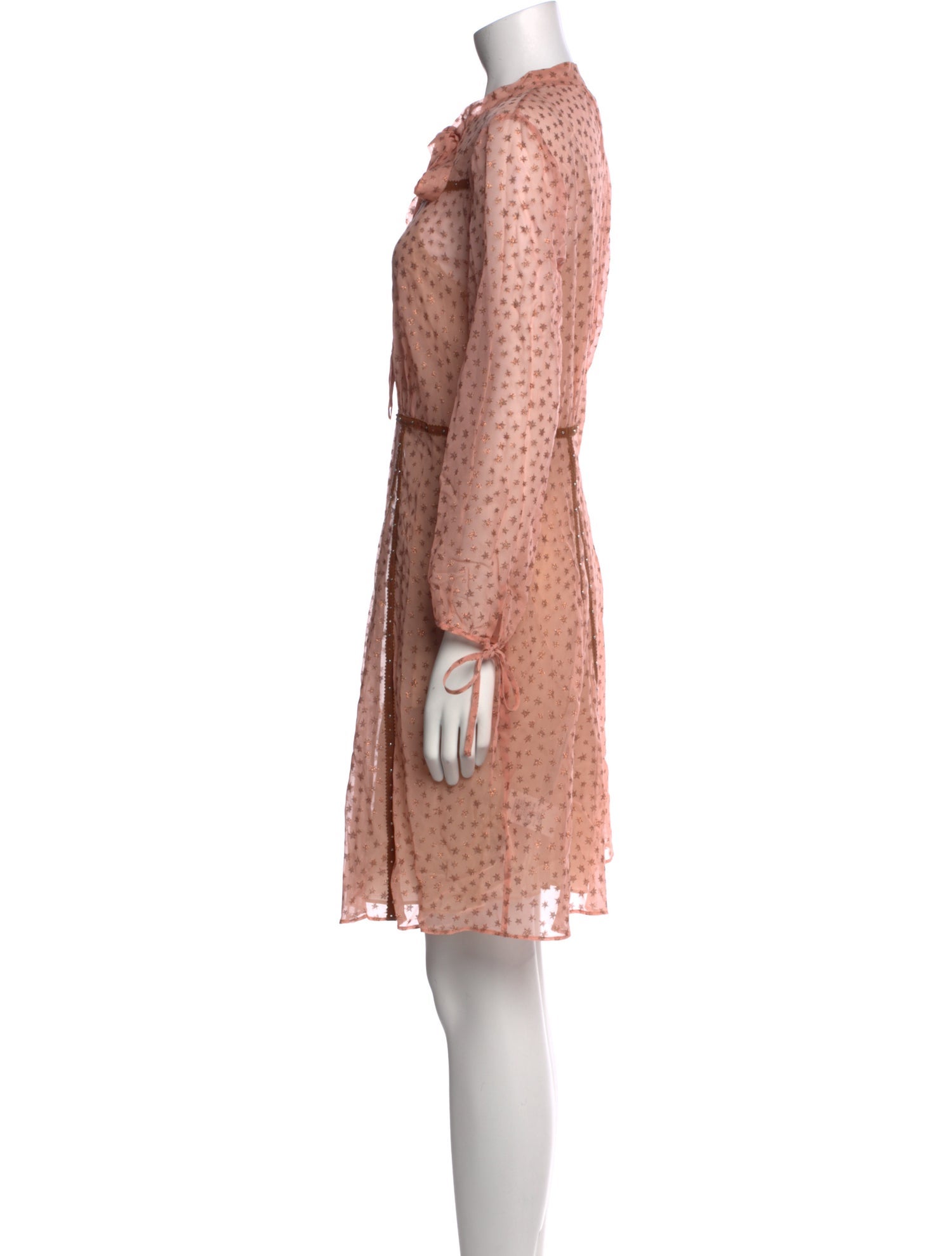 Coach Printed Mini Dress