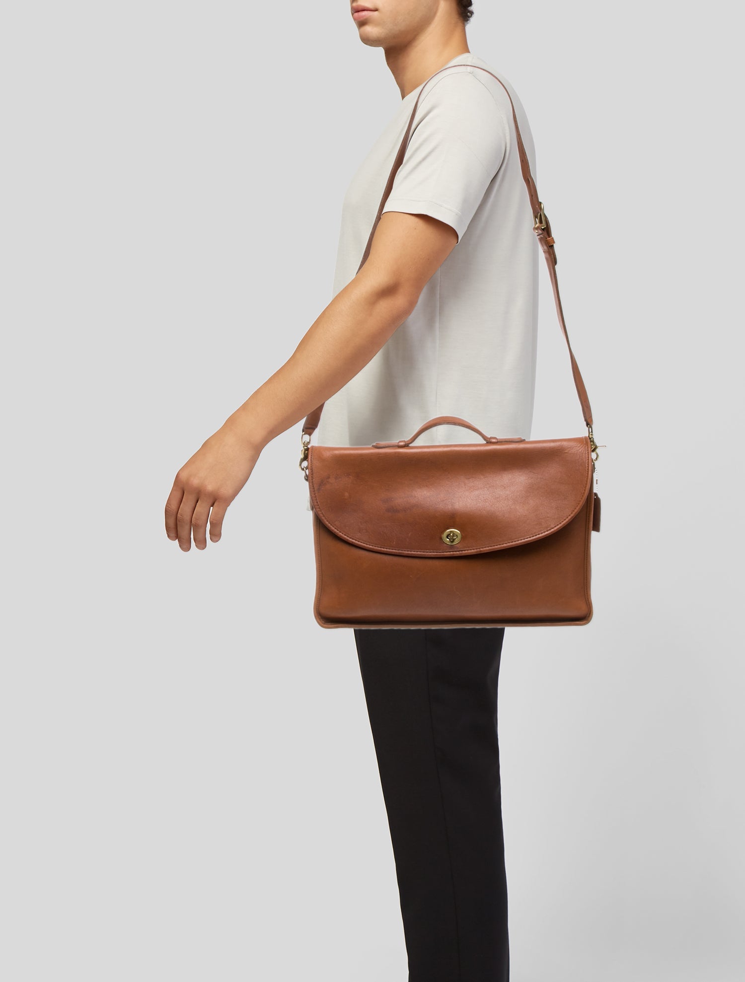 Coach Leather Crossbody Bag Vintage