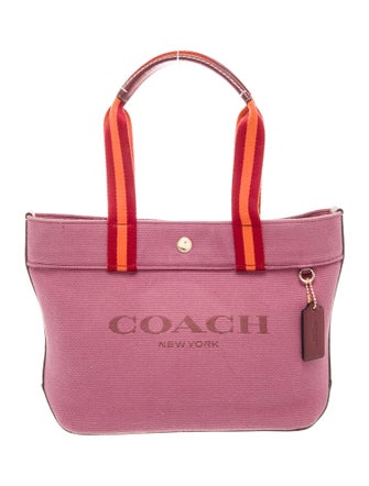 Coach Canvas Top Handle Bag