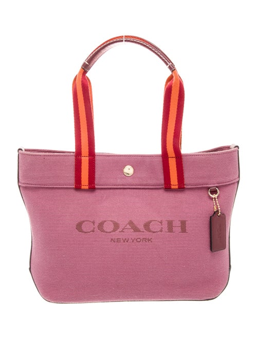 Coach Canvas Top Handle Bag
