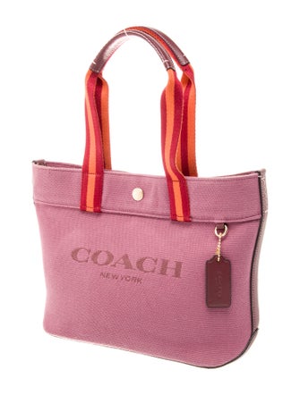 Coach Canvas Top Handle Bag