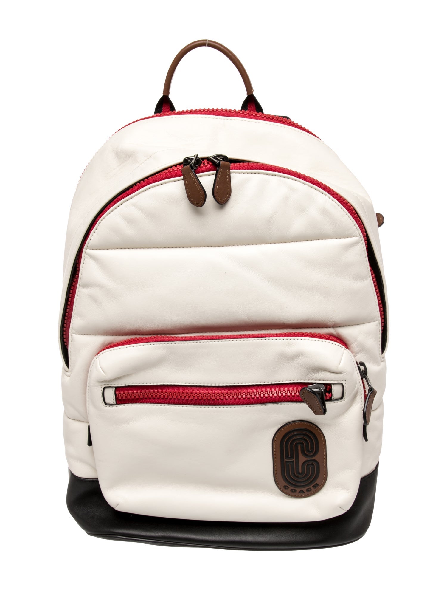 Coach Leather Backpack