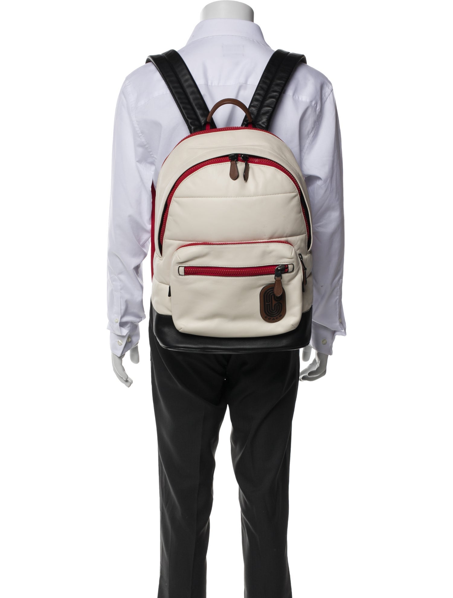 Coach Leather Backpack