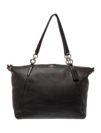 Coach Leather Messenger Bag