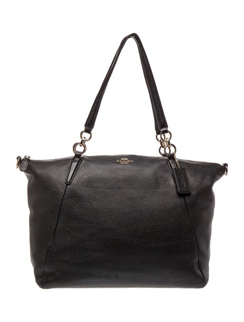 Coach Leather Messenger Bag