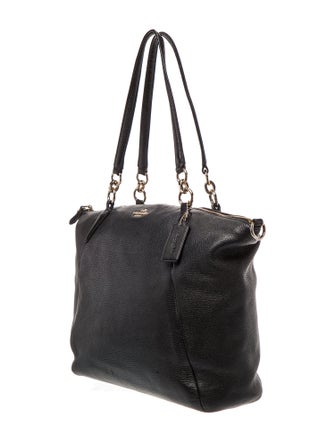 Coach Leather Messenger Bag