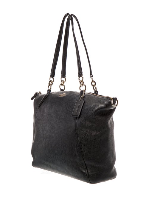 Coach Leather Messenger Bag