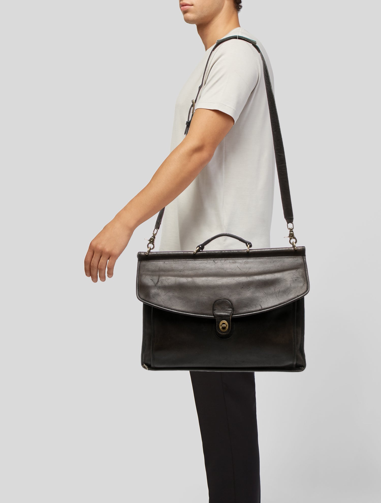 Coach Leather Crossbody Bag