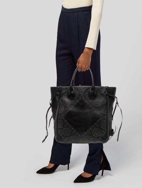 Coach Leather Bucket Bag