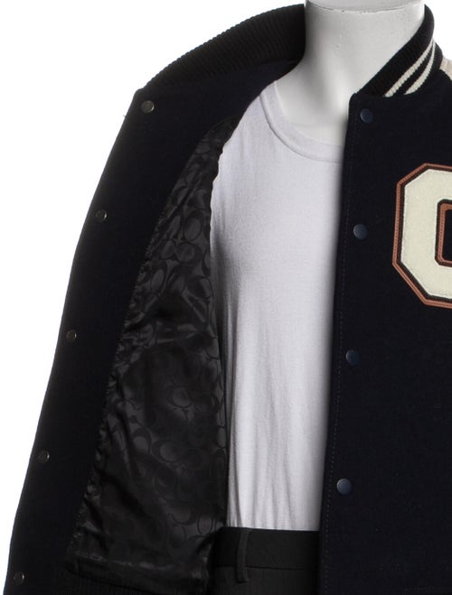 Coach Striped Varsity Jacket