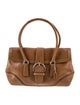 Coach Leather Top Handle Bag
