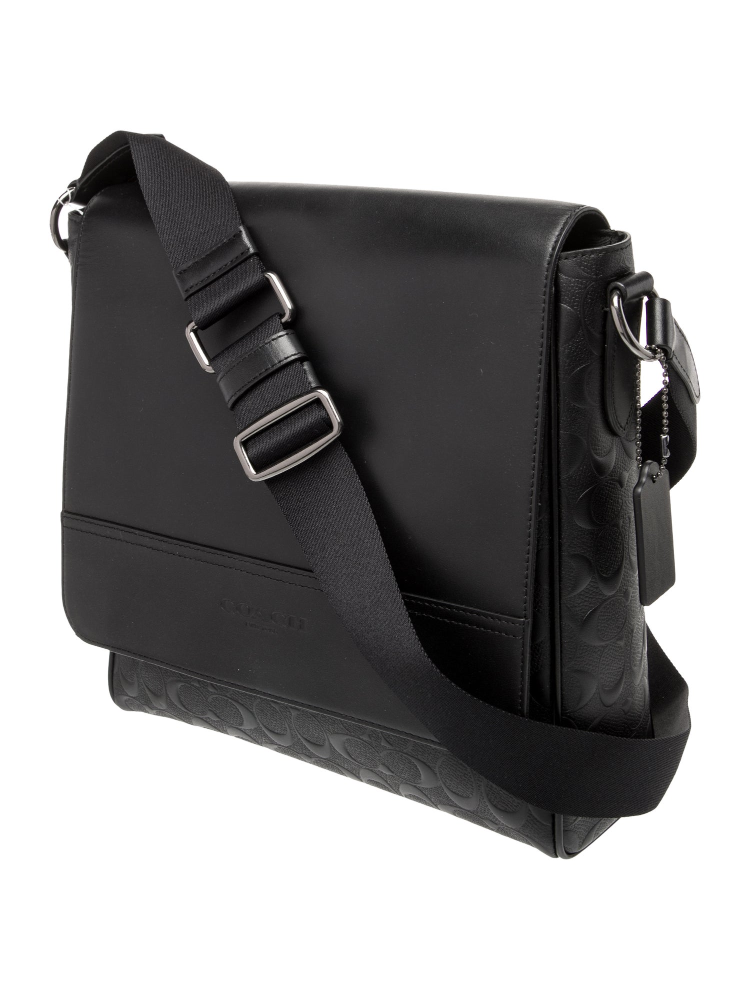 Coach Leather Messenger Bag