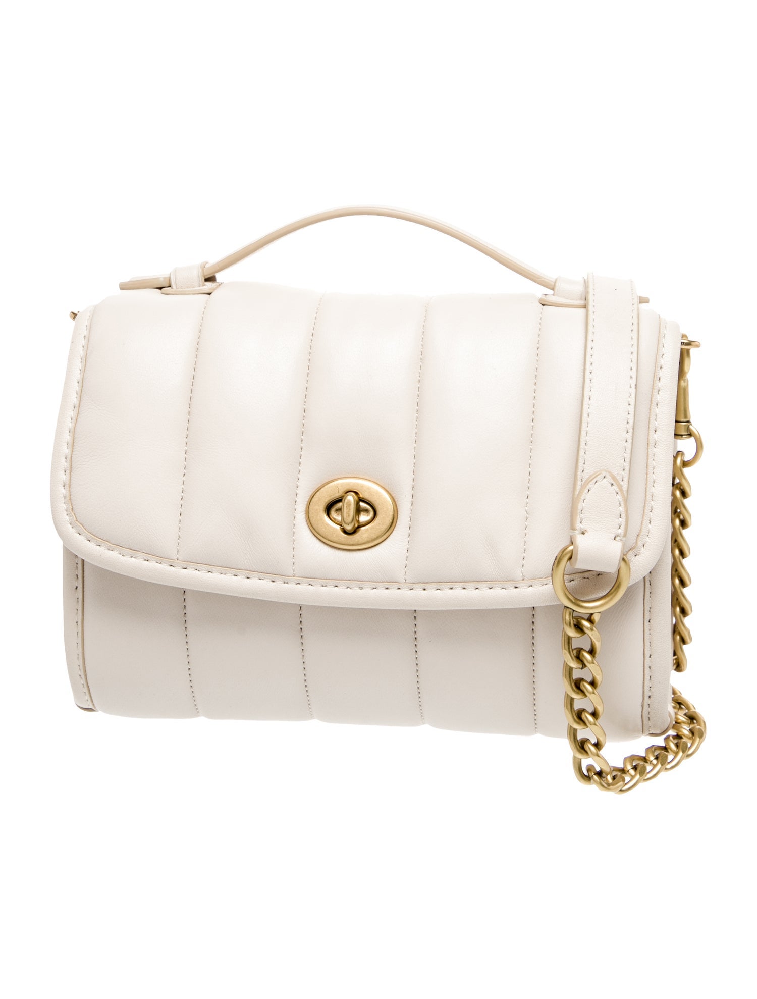 Coach Leather Messenger Bag