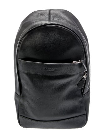 Coach Leather Backpack