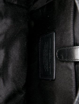 Coach Leather Backpack