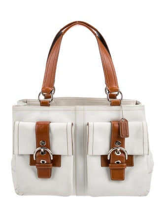 Coach Leather Shoulder Bag