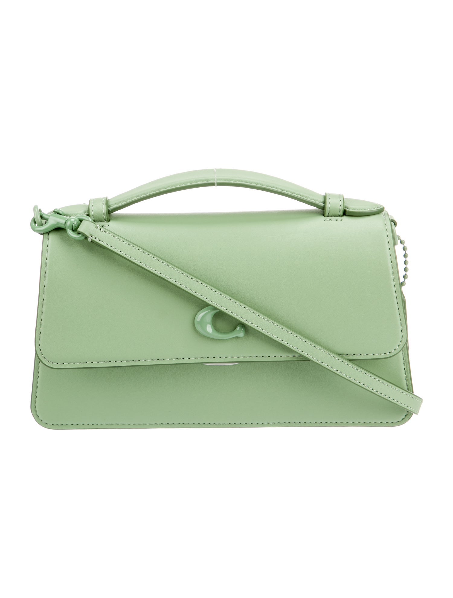 Coach Leather Top Handle Bag