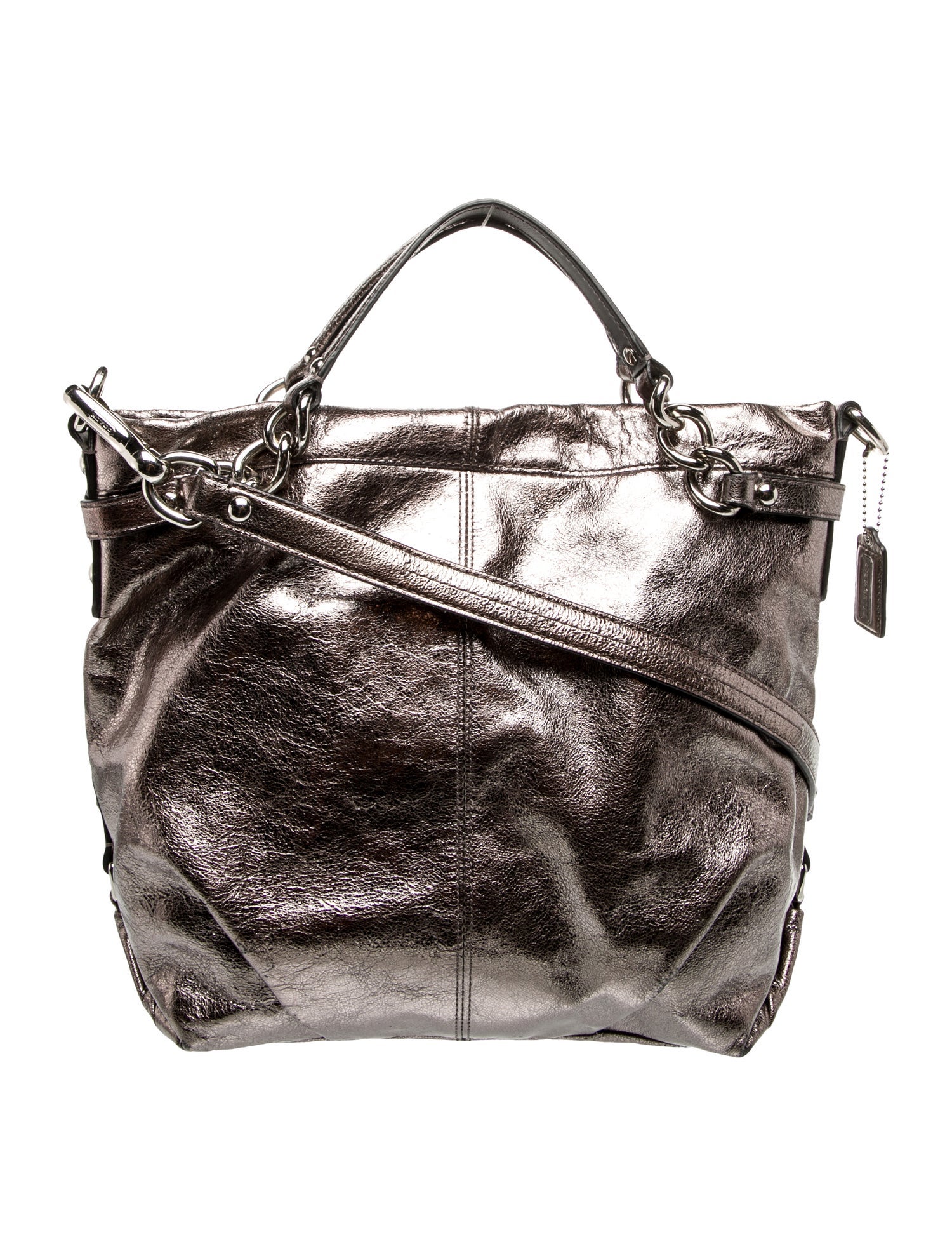 Coach Leather Messenger Bag