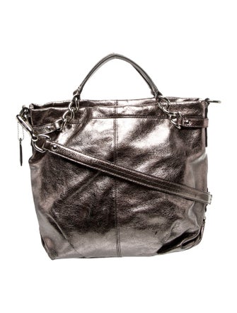 Coach Leather Messenger Bag