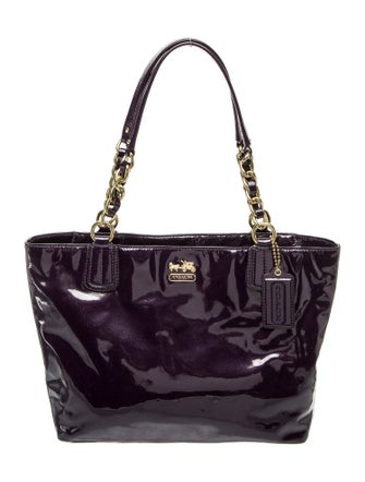 Coach Patent Leather Shoulder Bag