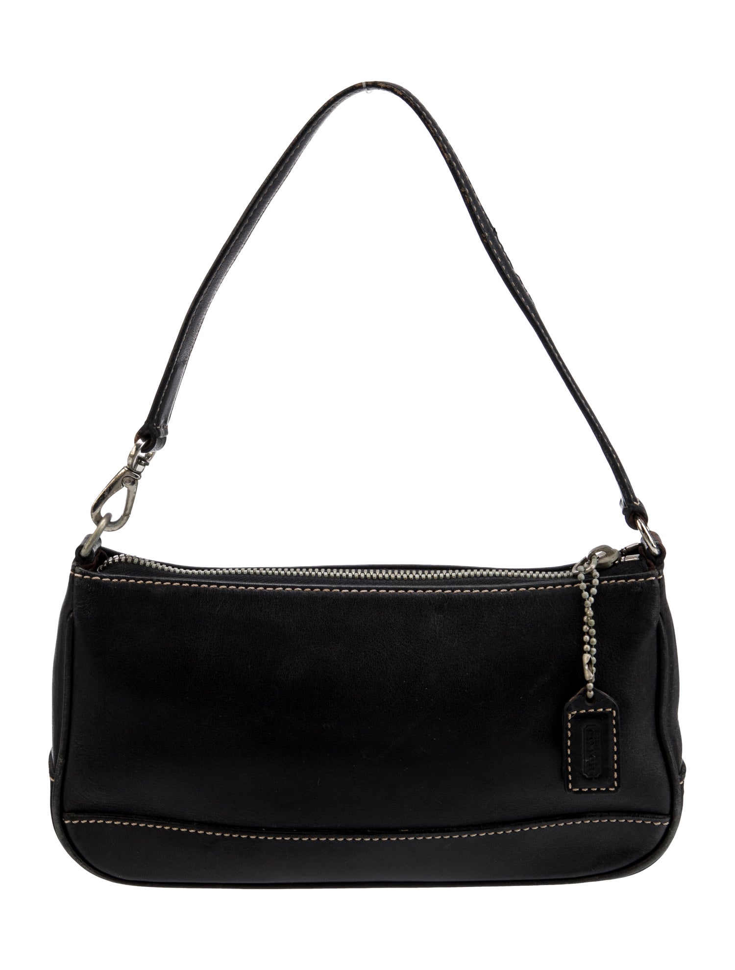 Coach Leather Top Handle Bag