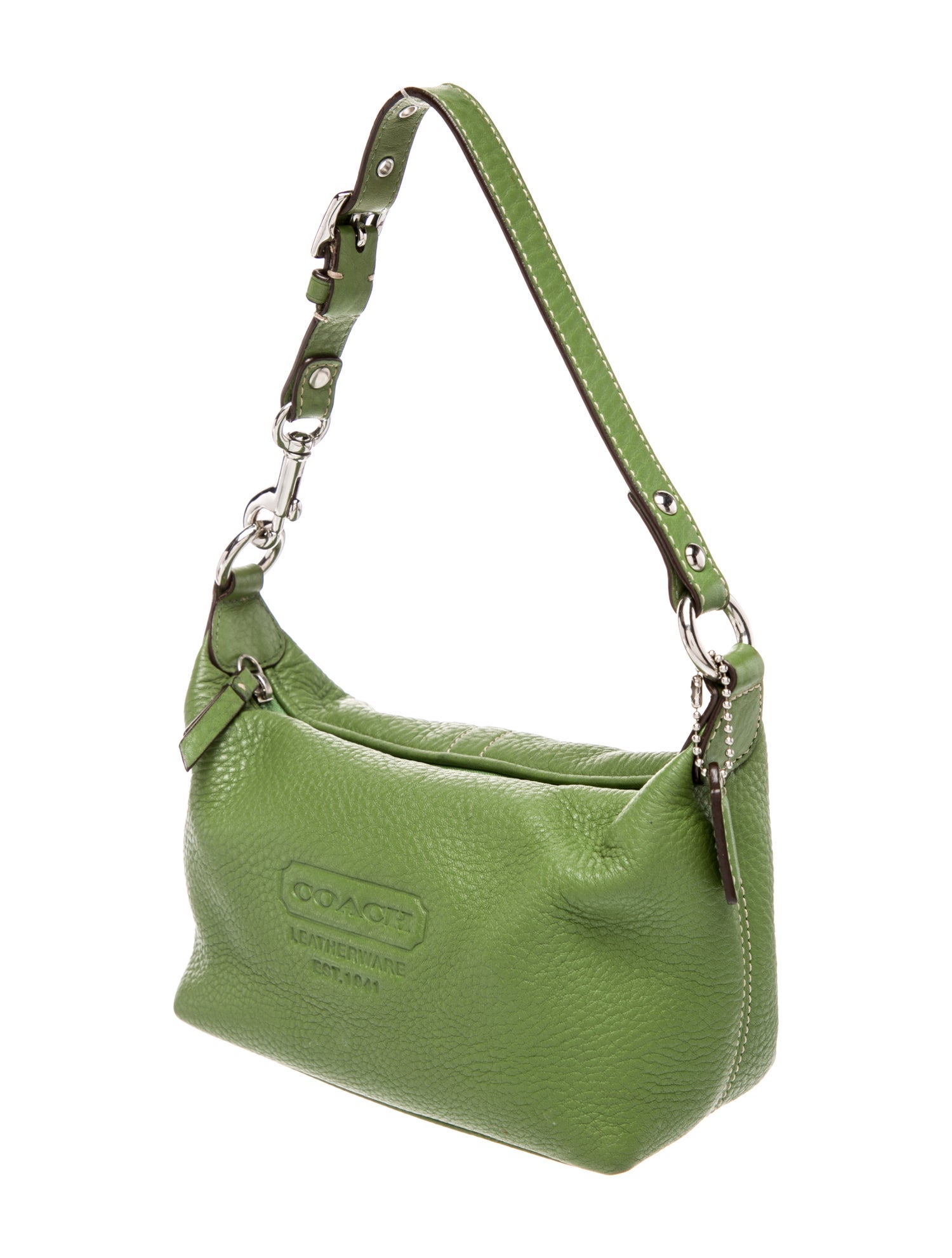 Coach Leather Top Handle Bag