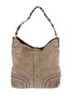 Coach Suede Shoulder Bag