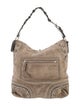 Coach Suede Shoulder Bag