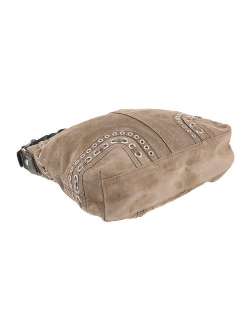 Coach Suede Shoulder Bag