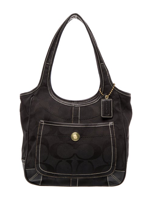 Coach Canvas Shoulder Bag