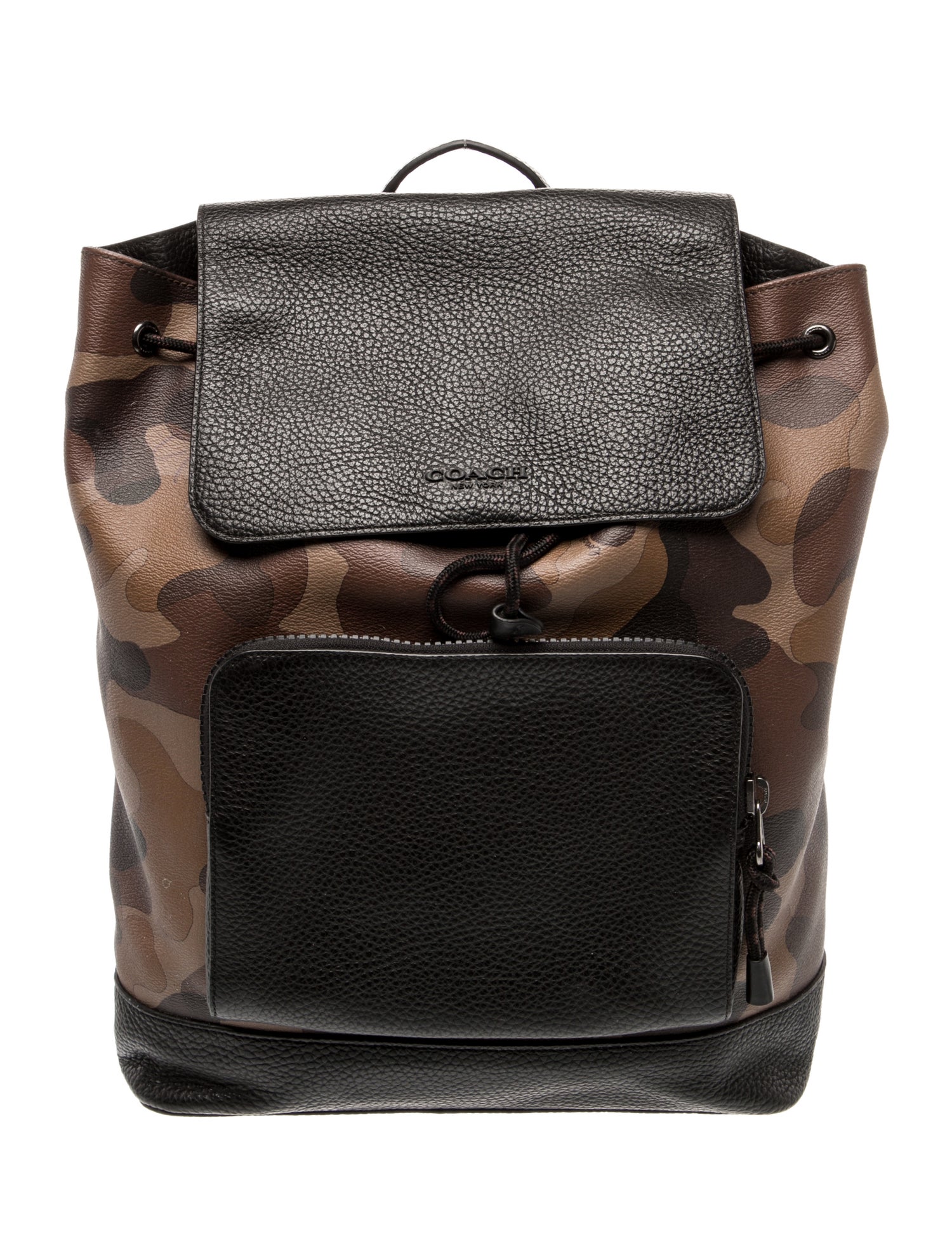 Coach Leather Backpack