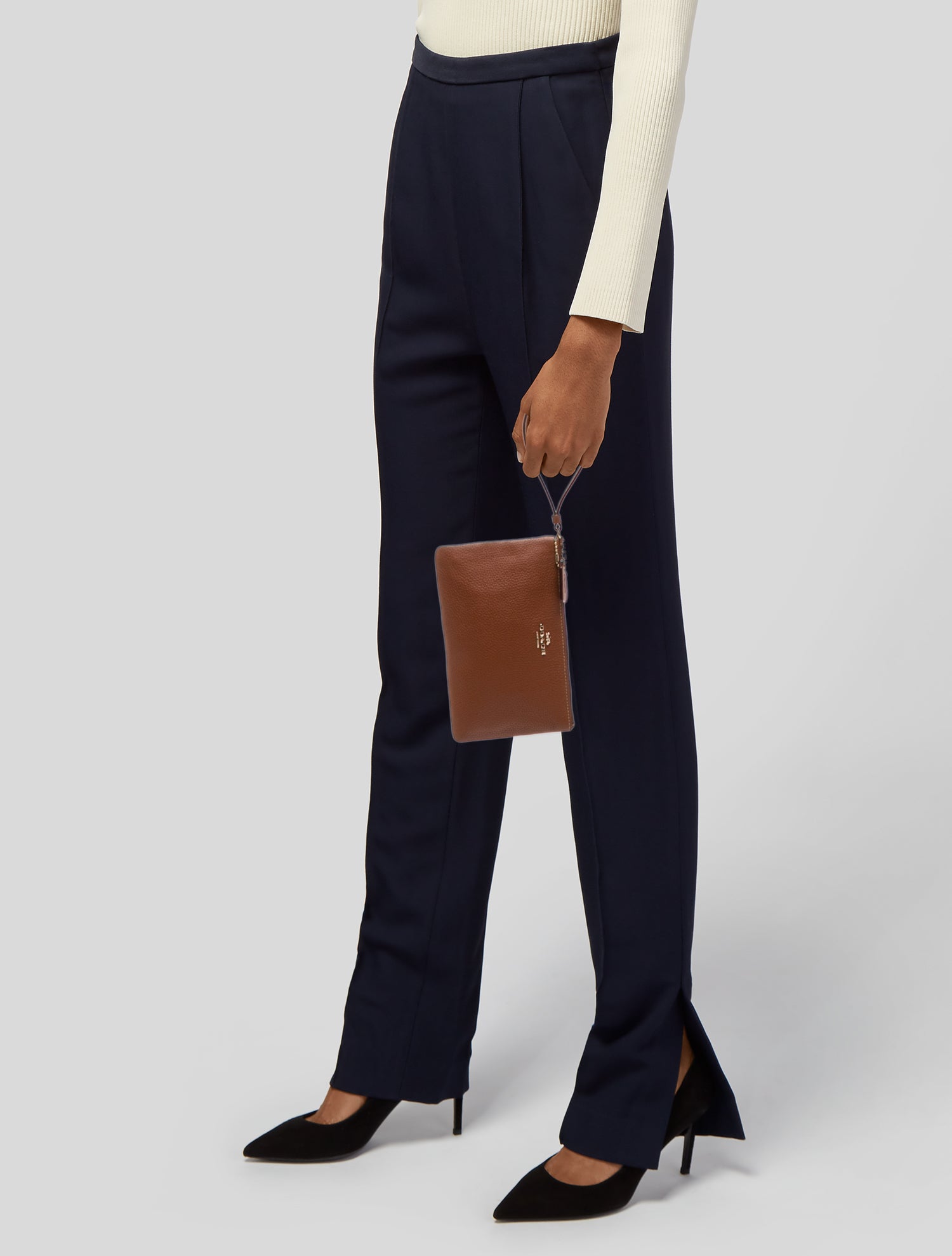 Coach Leather Clutch