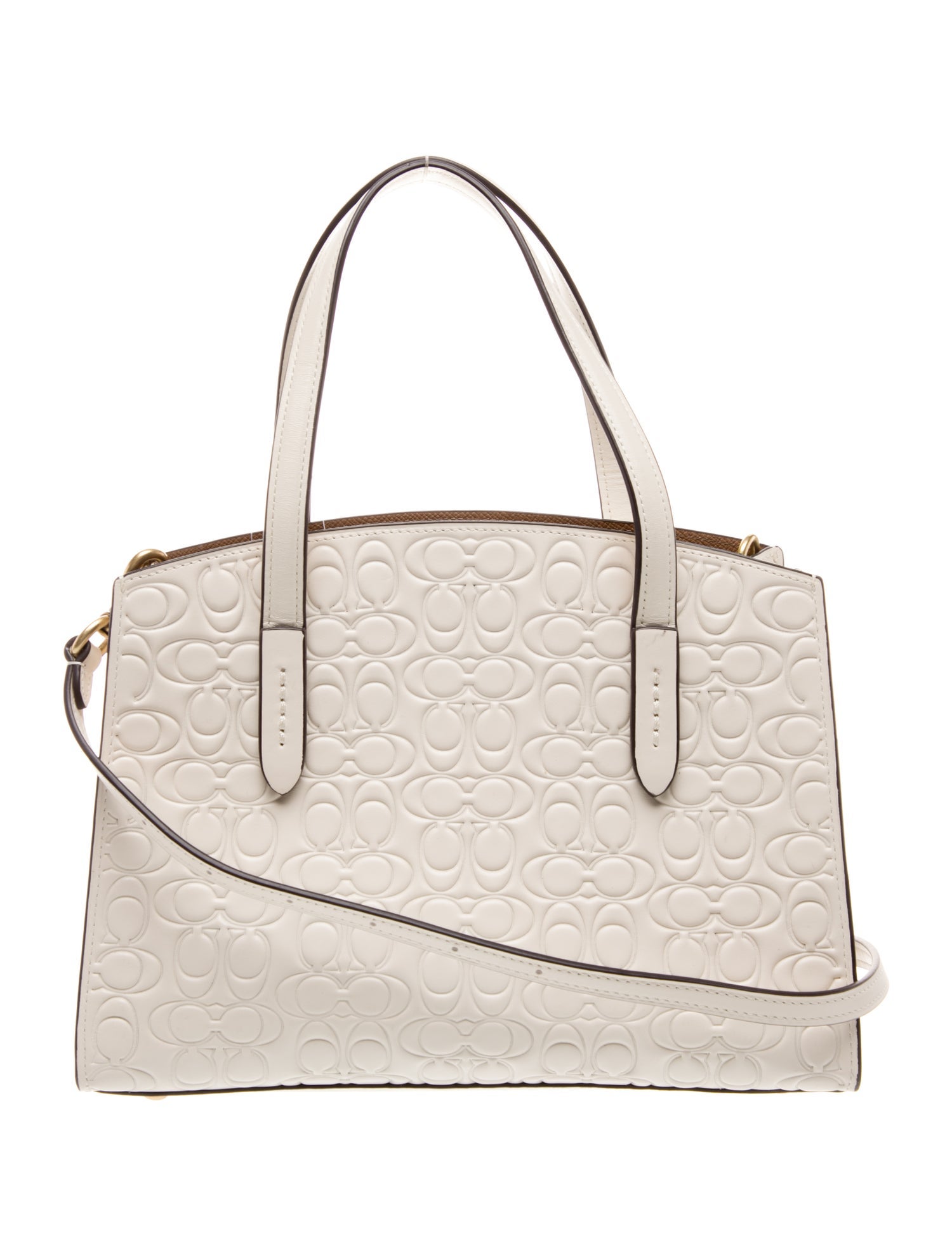 Coach Leather Top Handle Bag w/ Tags