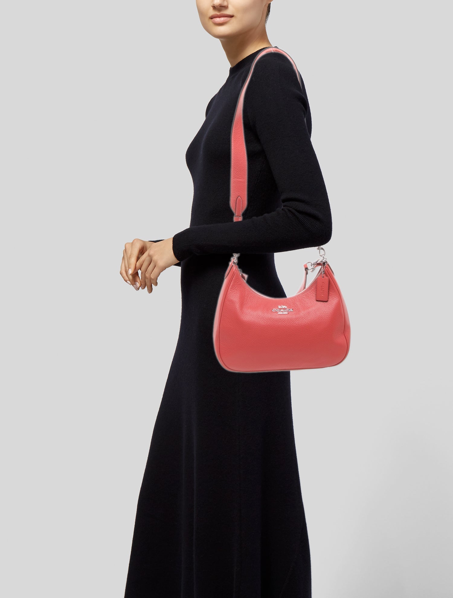 Coach Leather Shoulder Bag