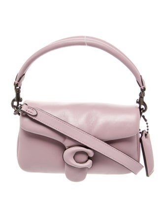 Coach Leather Top Handle Bag