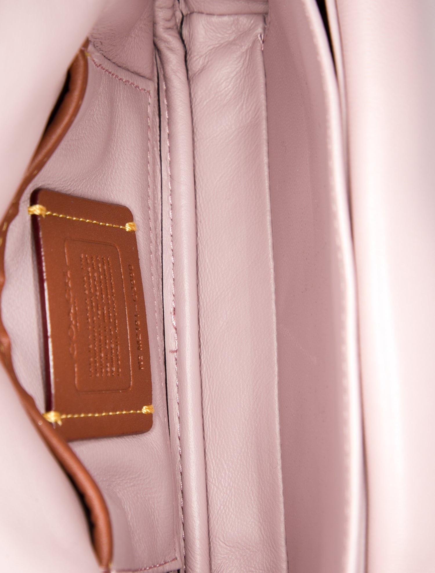 Coach Leather Top Handle Bag