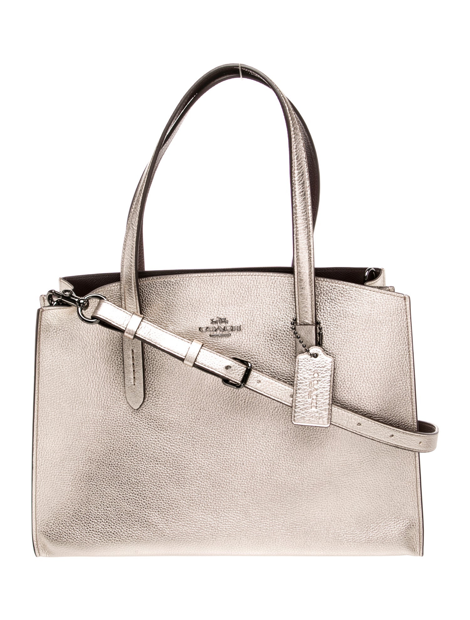 Coach Leather Shoulder Bag w/ Tags