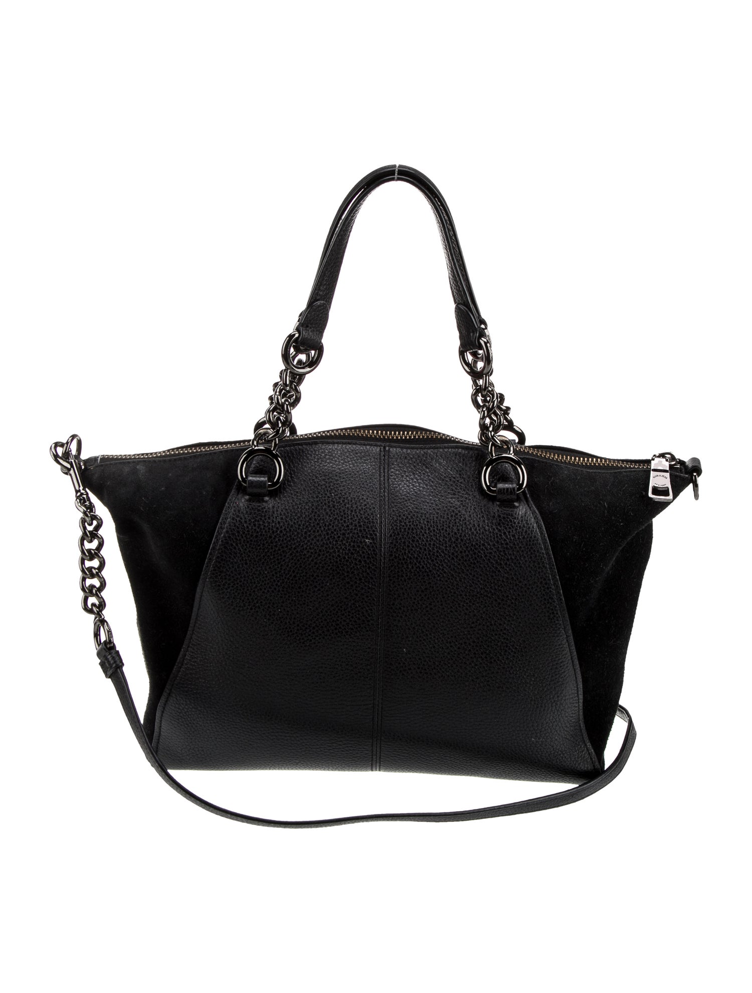 Coach Leather Top Handle Bag