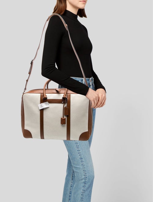 Coach Canvas Metropolitan Weekender