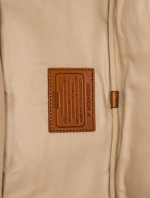 Coach Canvas Metropolitan Weekender