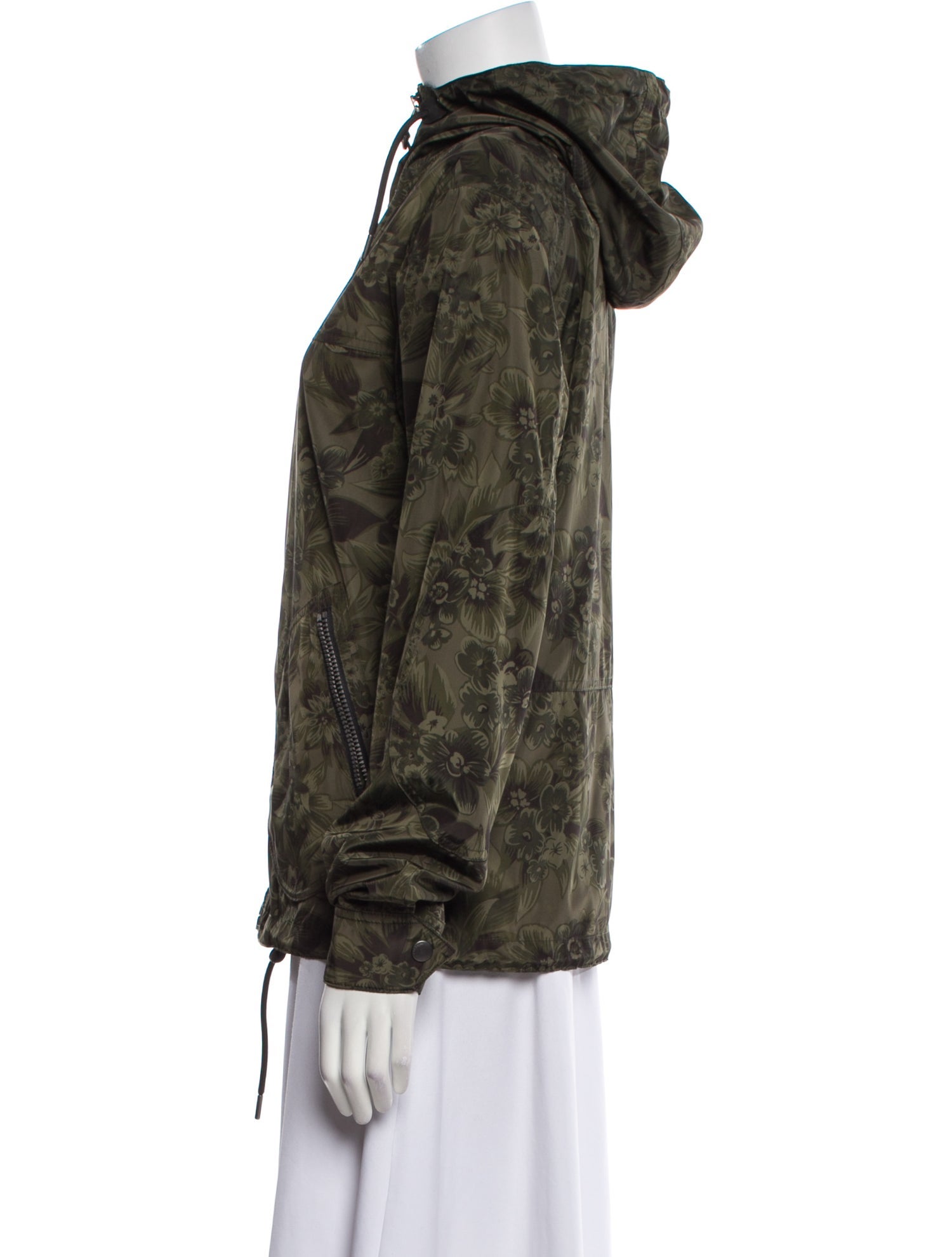 Coach Printed Faux Fur Jacket