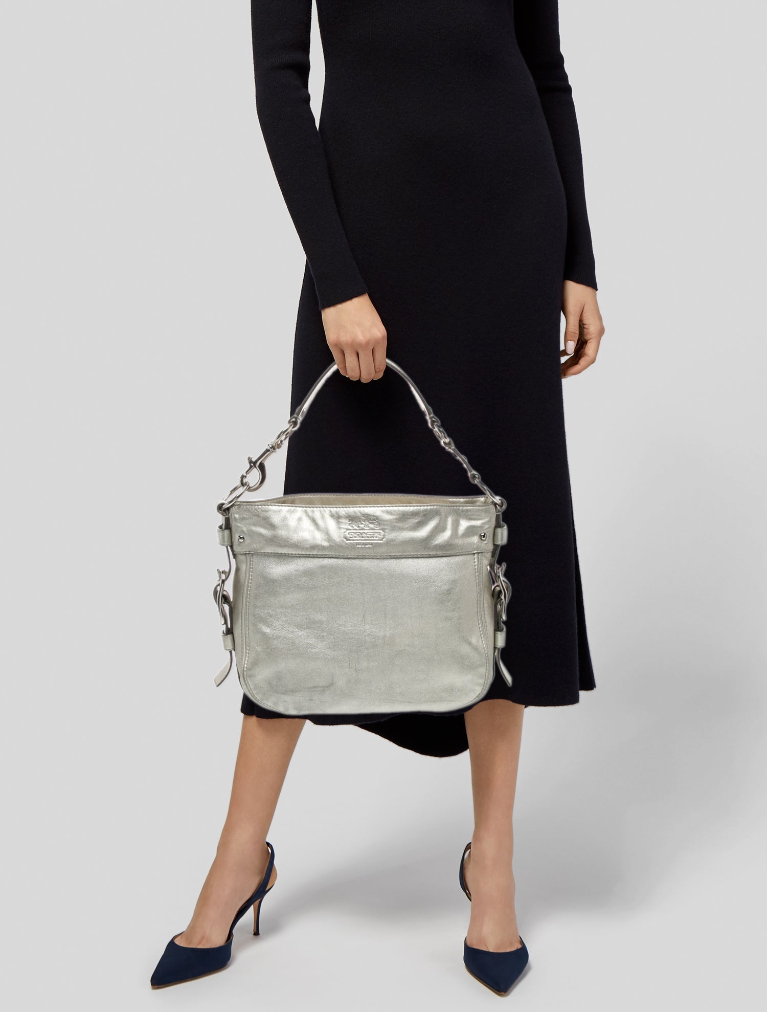 Coach Leather Shoulder Bag