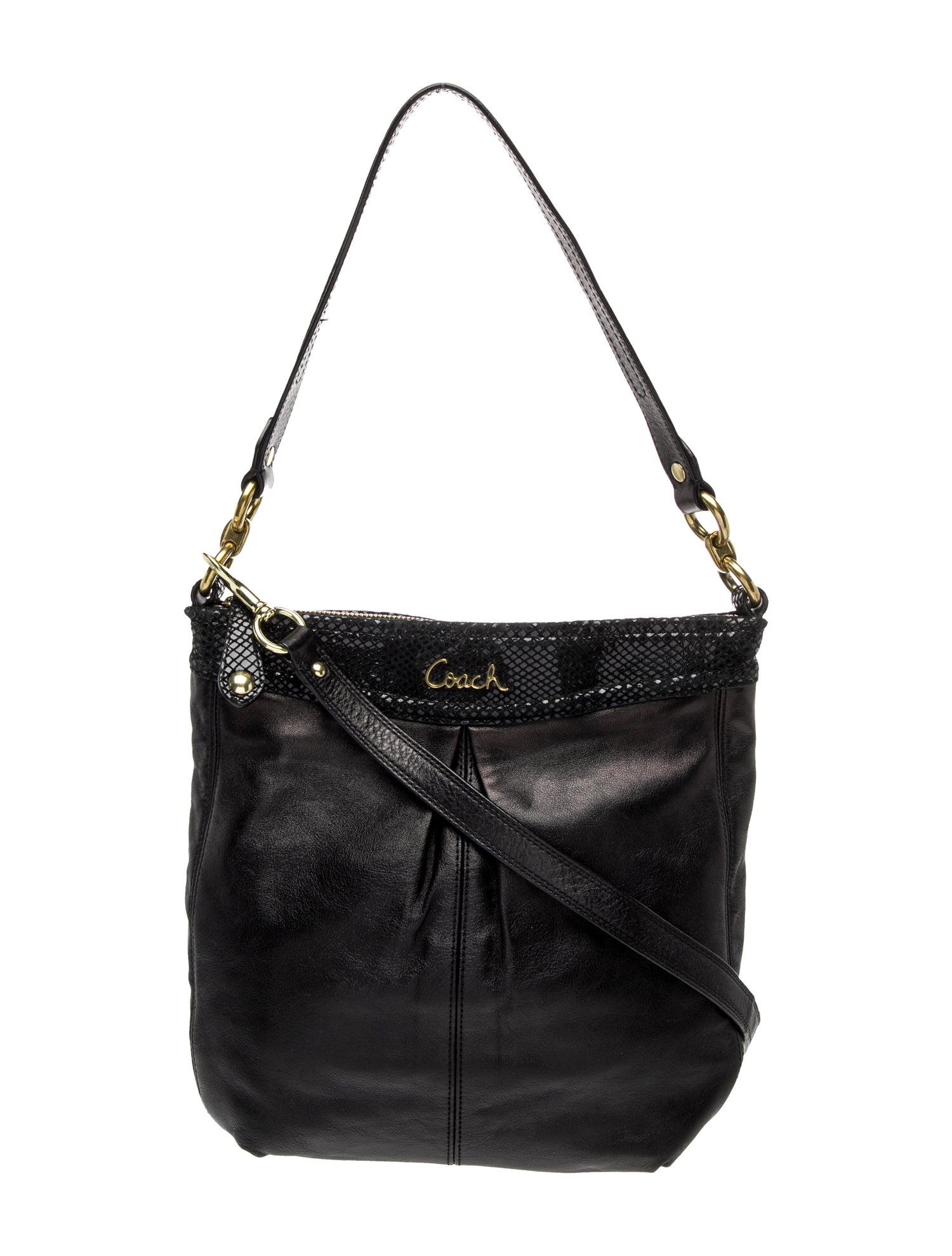 Coach Leather Shoulder Bag