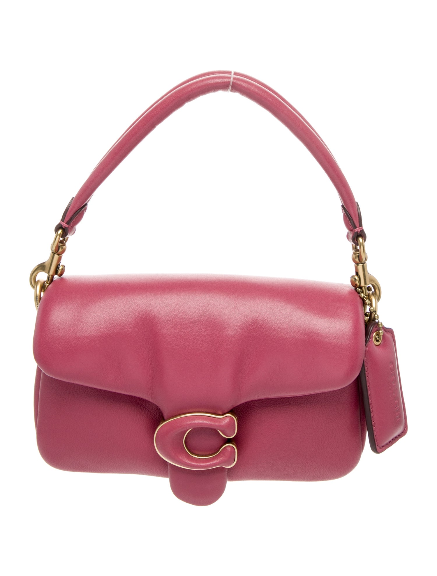 Coach Leather Top Handle Bag